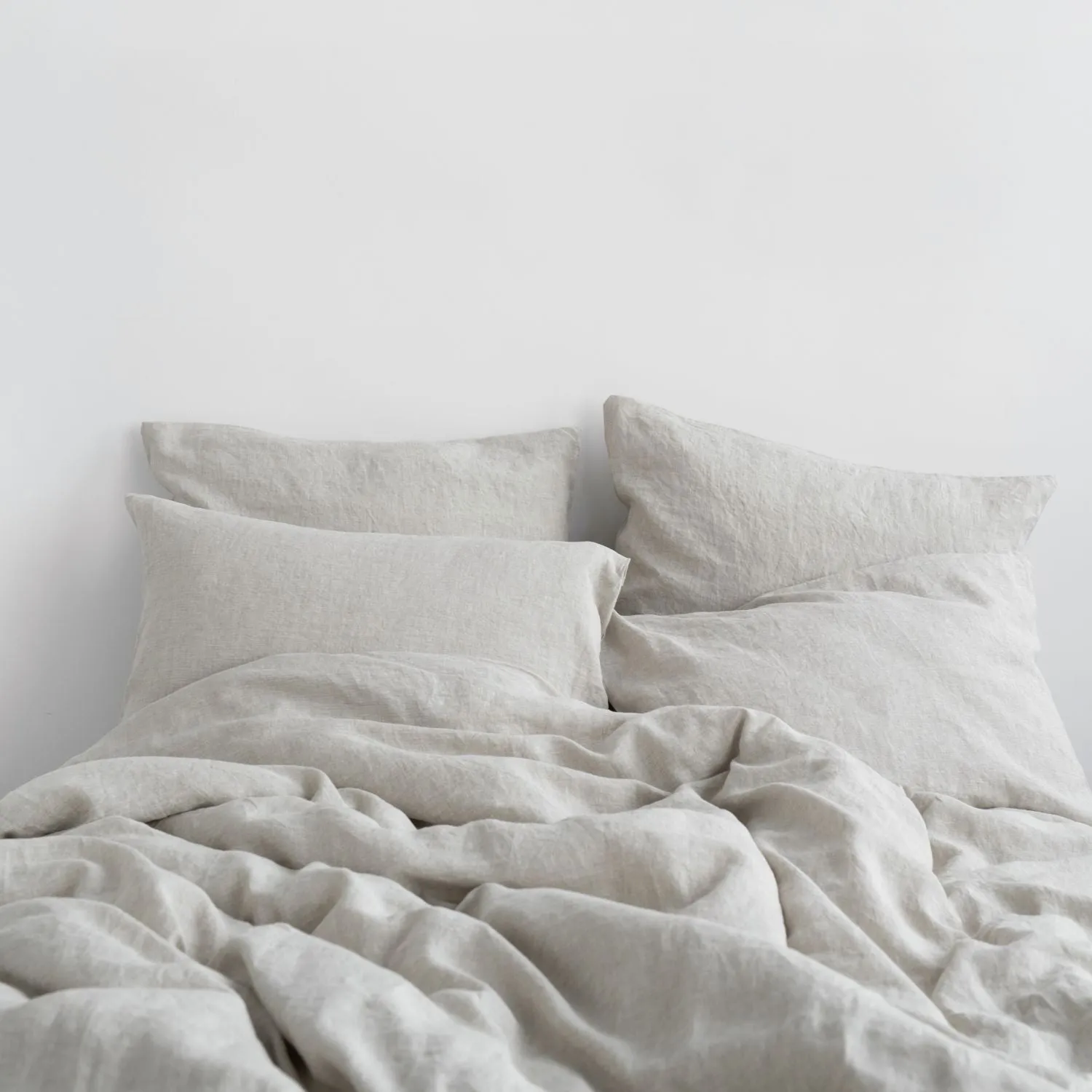 Melange Linen Duvet Cover Set