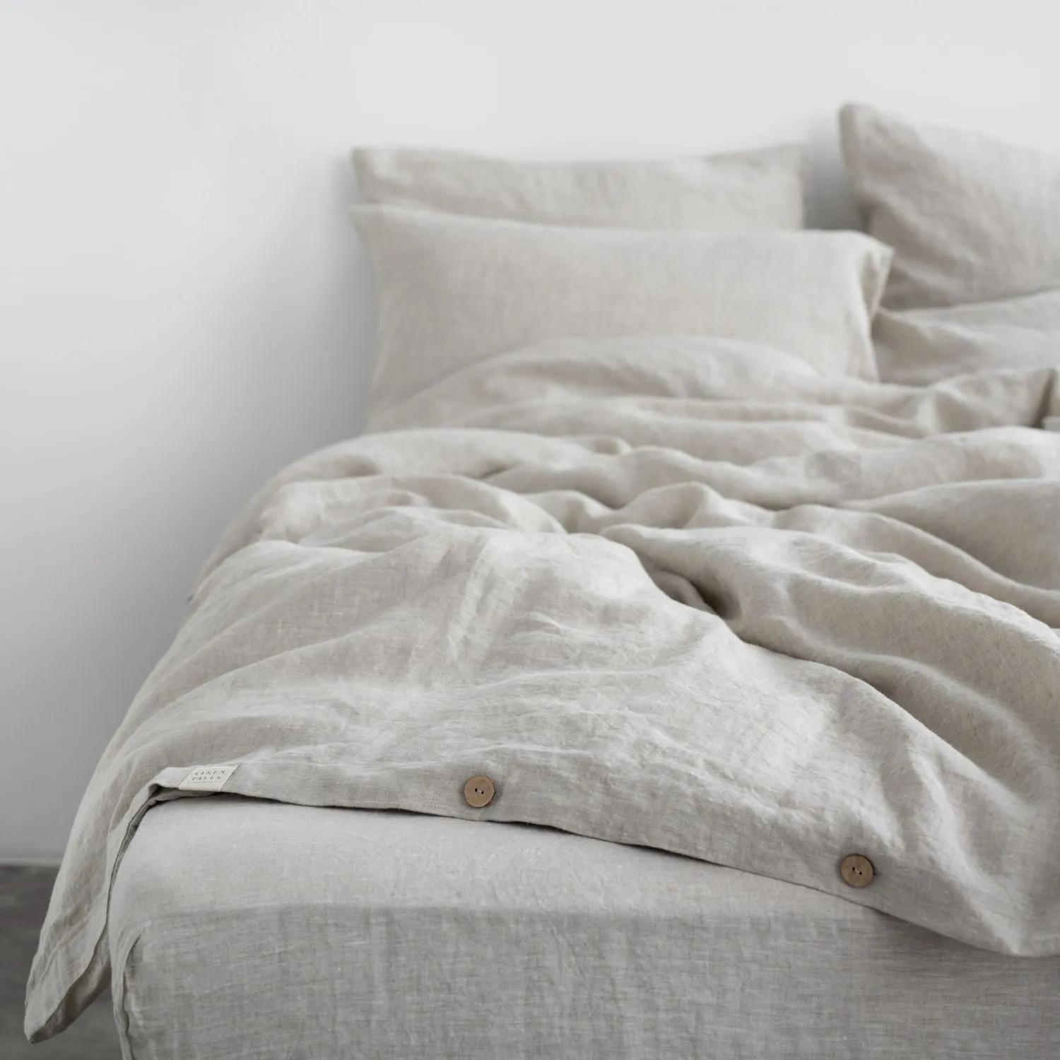 Melange Linen Duvet Cover Set