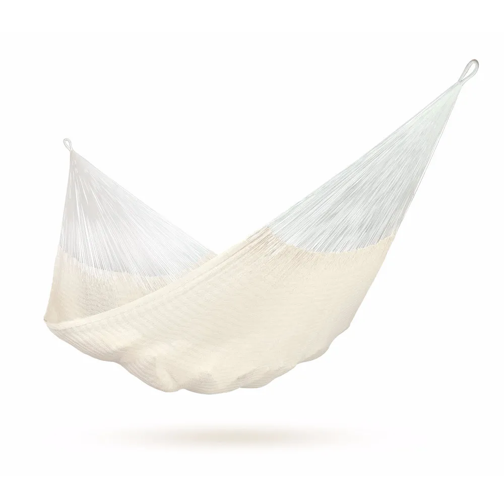 Mexican Family Hammock - Natural White