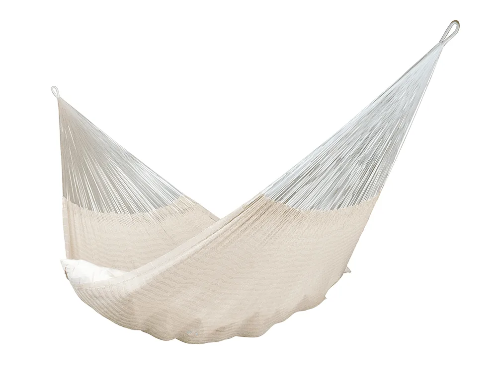 Mexican Family Hammock - Natural White