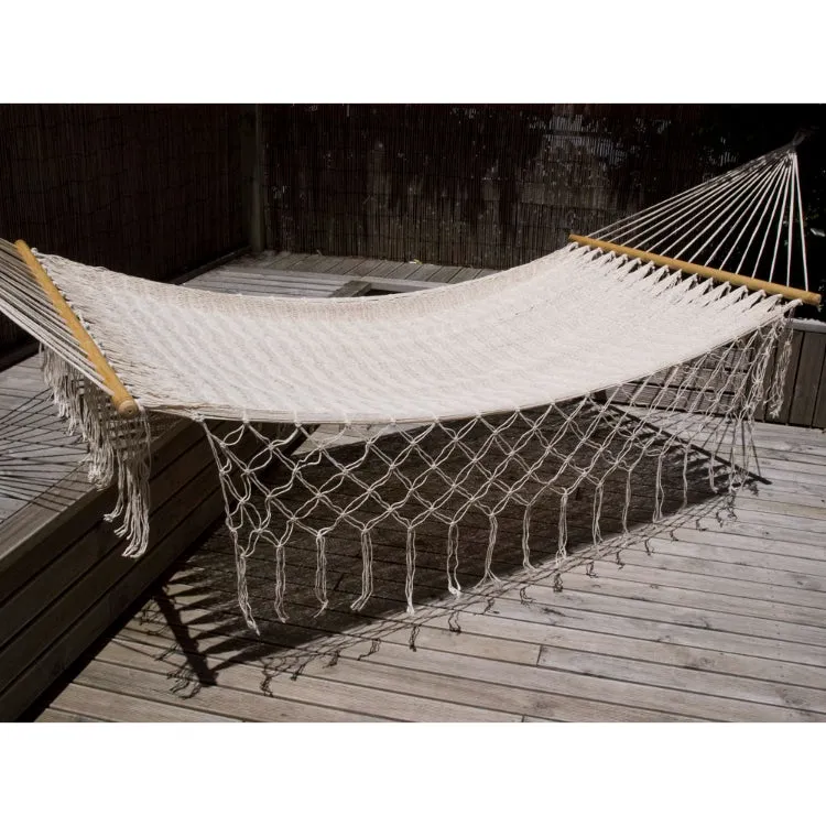 Mexican Resort Style Hammock - Natural White