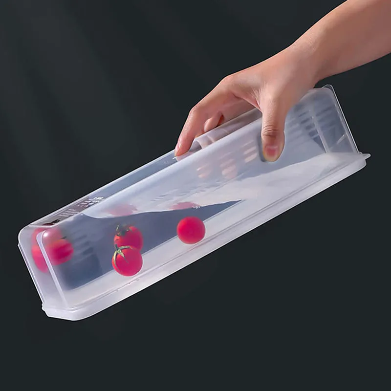 Multigrain Storage Container for Fresh Food in Transparent Sealed Box