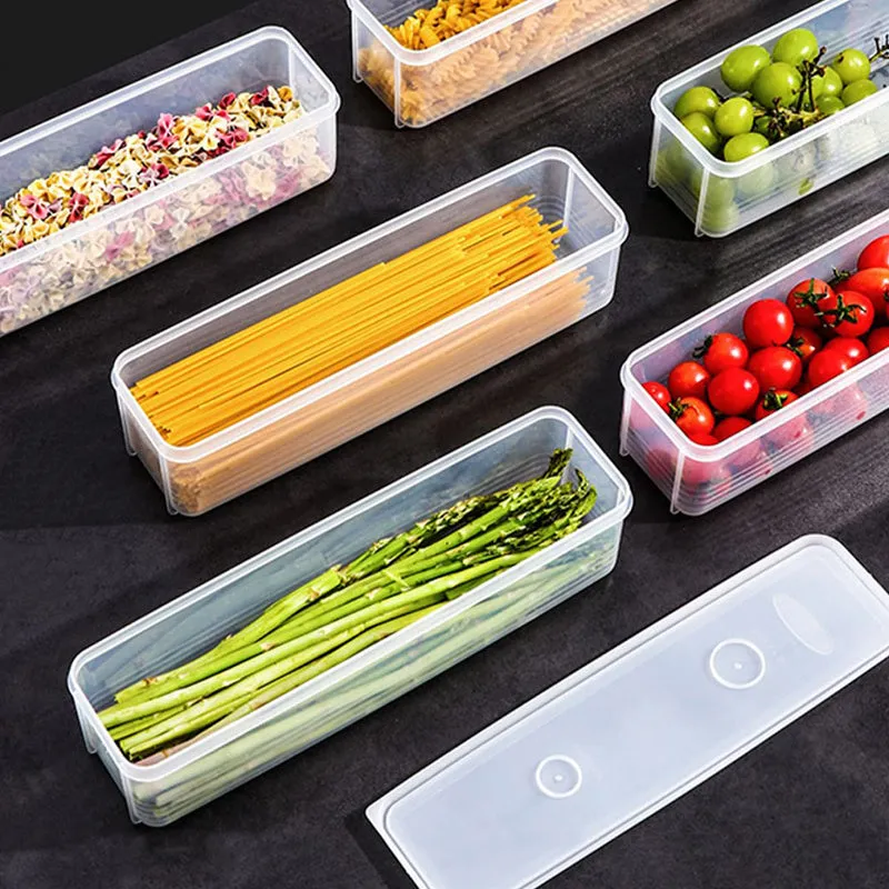 Multigrain Storage Container for Fresh Food in Transparent Sealed Box