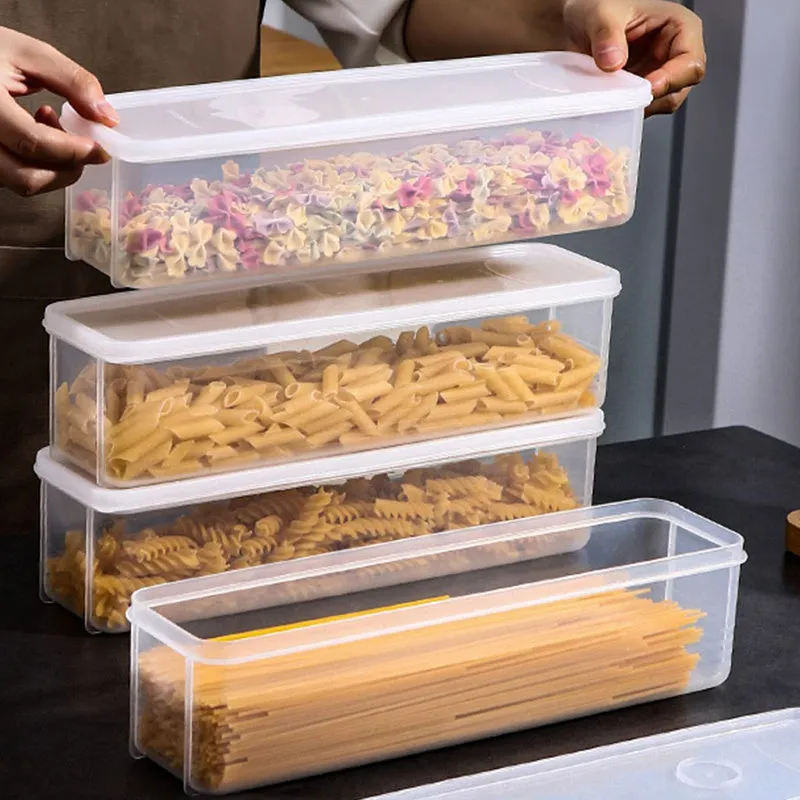 Multigrain Storage Container for Fresh Food in Transparent Sealed Box