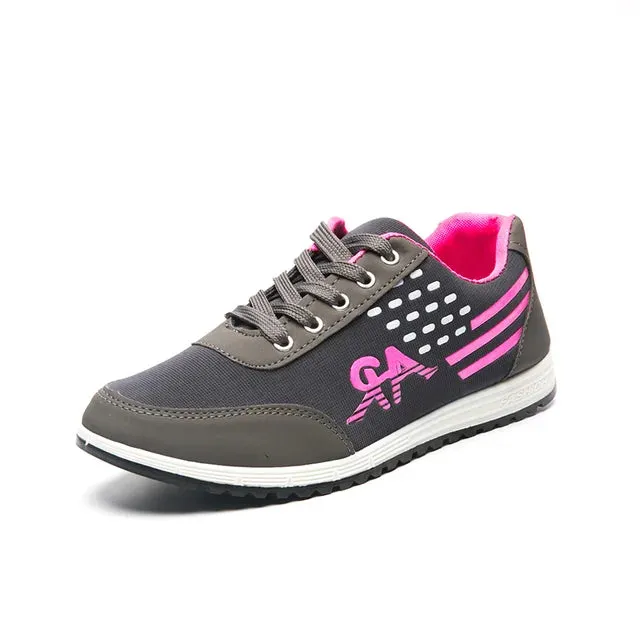 New Sneakers Women's Sports | 2022 Spring Fashion Lace-Up Casual Running Shoes | Vibrant Mixed Colors