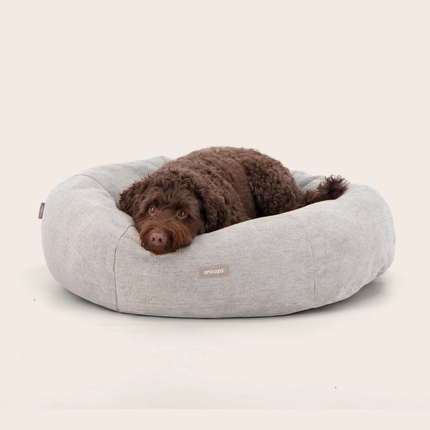 Panelled Cuddler Dog Bed