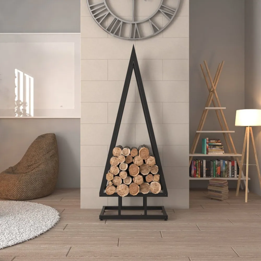 Pine Tree Shaped Firewood Rack