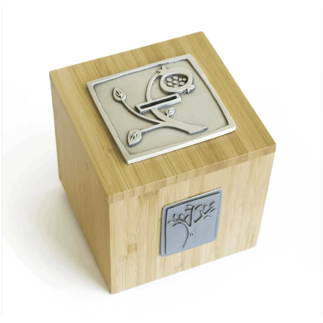 Pomegranate Tzedakah Box by Emily Rosenfeld Judaica