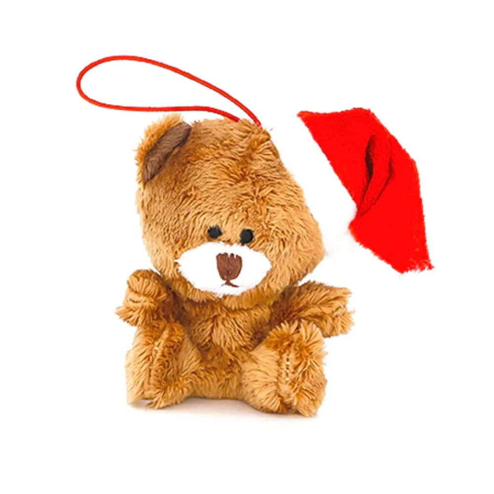 Qbear Brown Ornament 4"