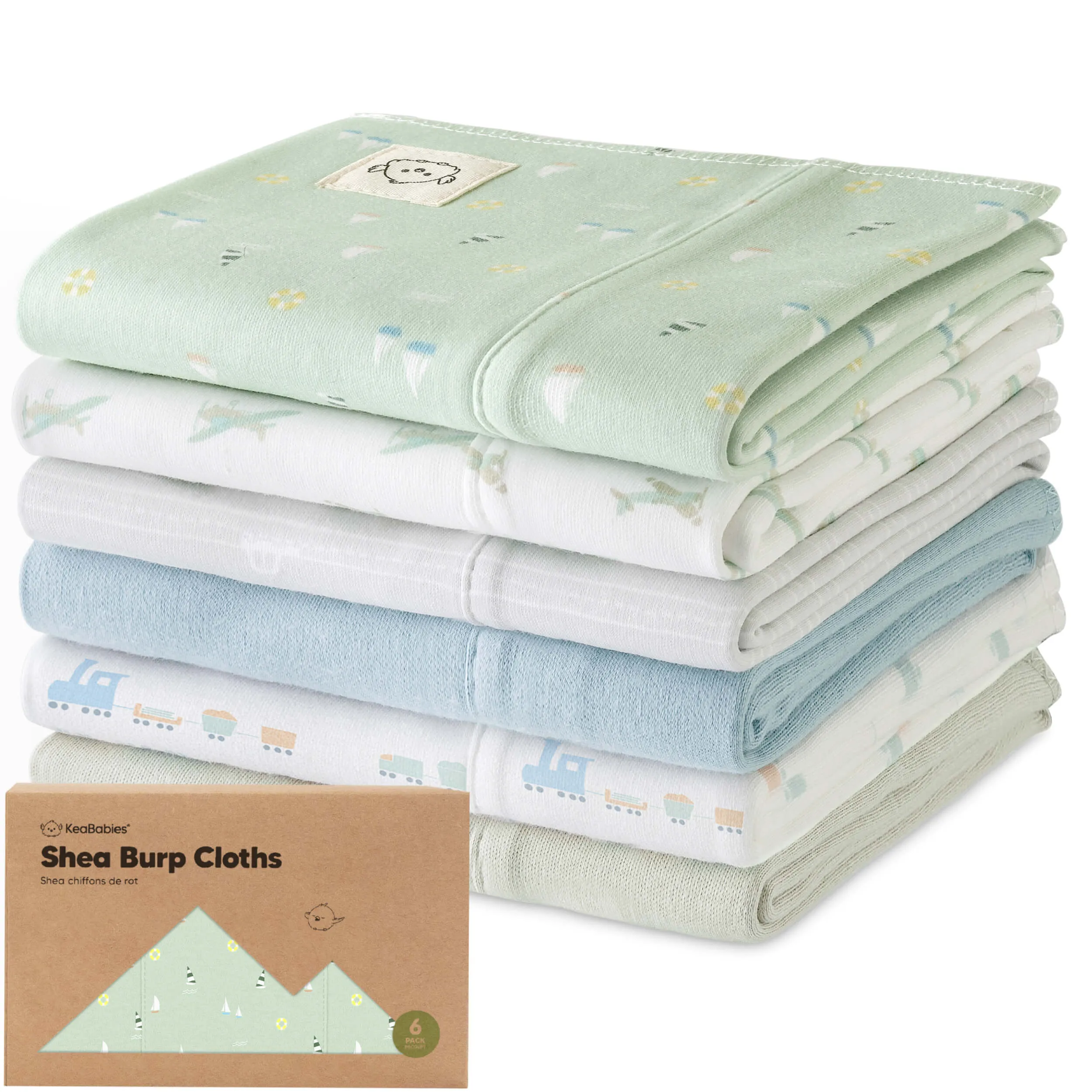 Shea Burp Cloths (Vessels)