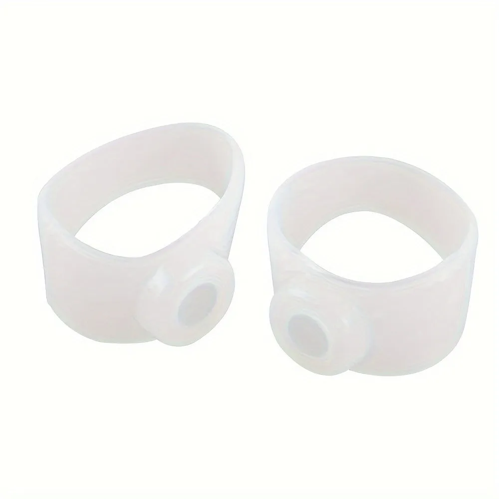 Silicone Magnetic Toe Rings for Pain Relief and Balance