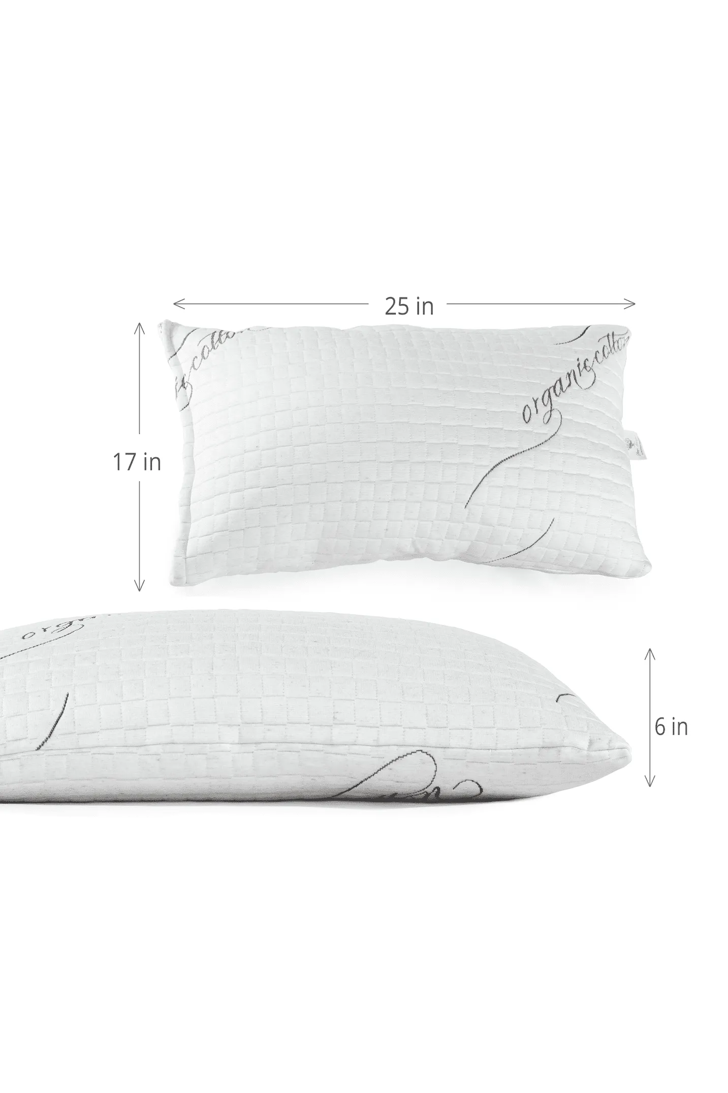 Sleep Artisan Encore Pillows : Natural Talalay Latex Pillow with Washable Cover and Adjustable Loft