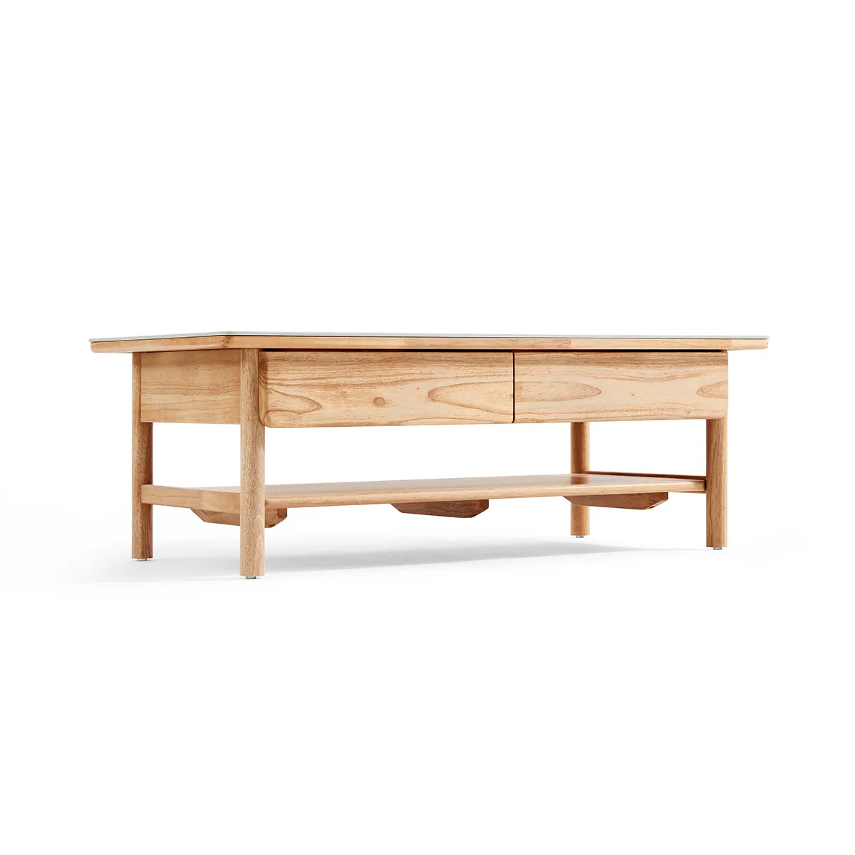 Solid Wood Organic Coffee Table