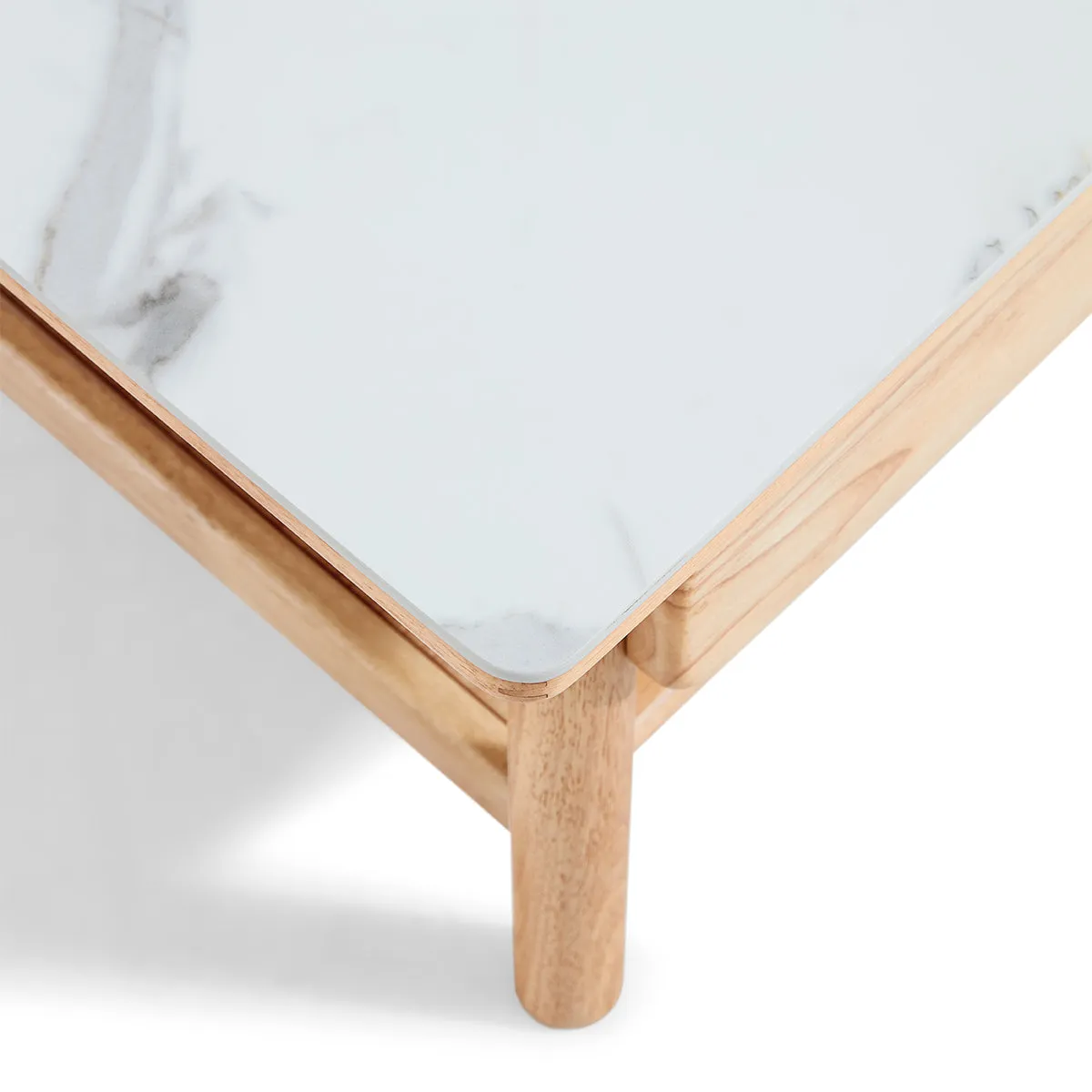 Solid Wood Organic Coffee Table