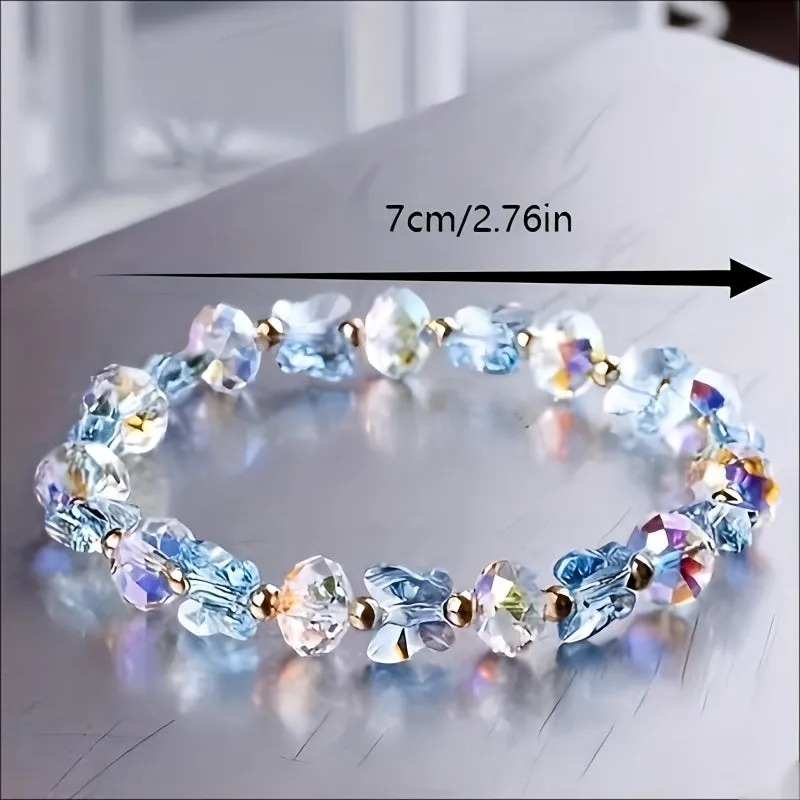 Stylish Butterfly Beaded Bracelet for Men Perfect Gift Idea