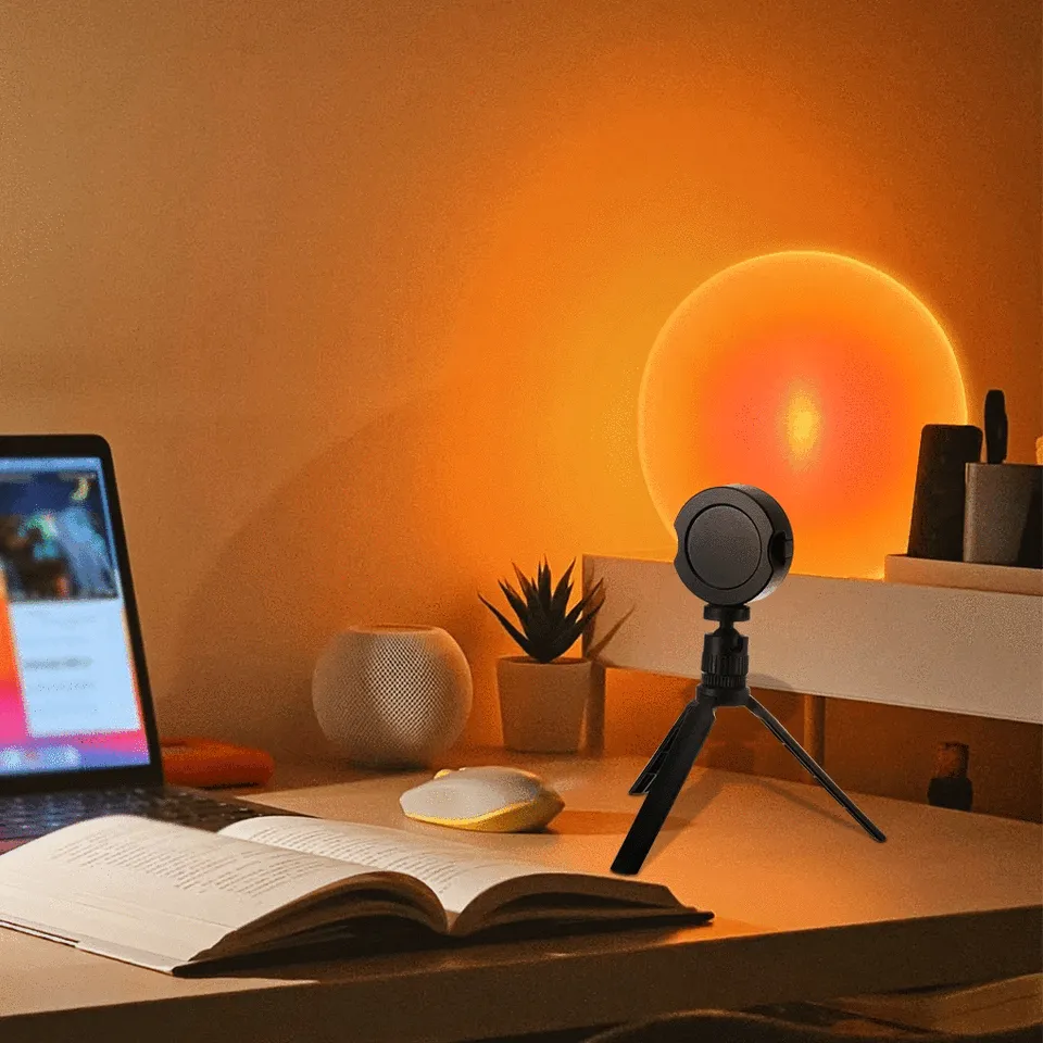 Sunset Morphing Lamp Projector