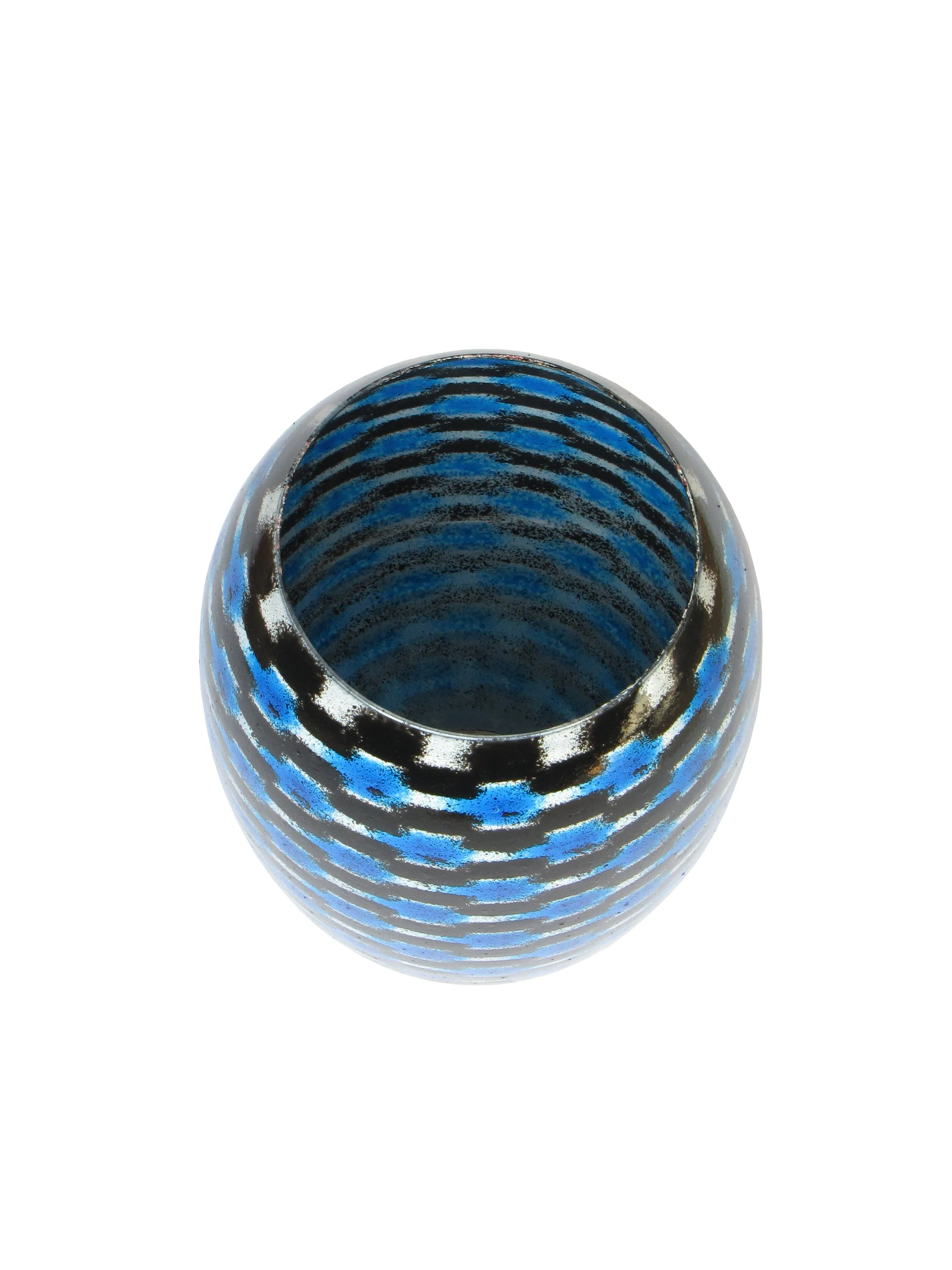 TELEPORT Barrel MED, Blue-Black & White, 18 cm / 7,1”