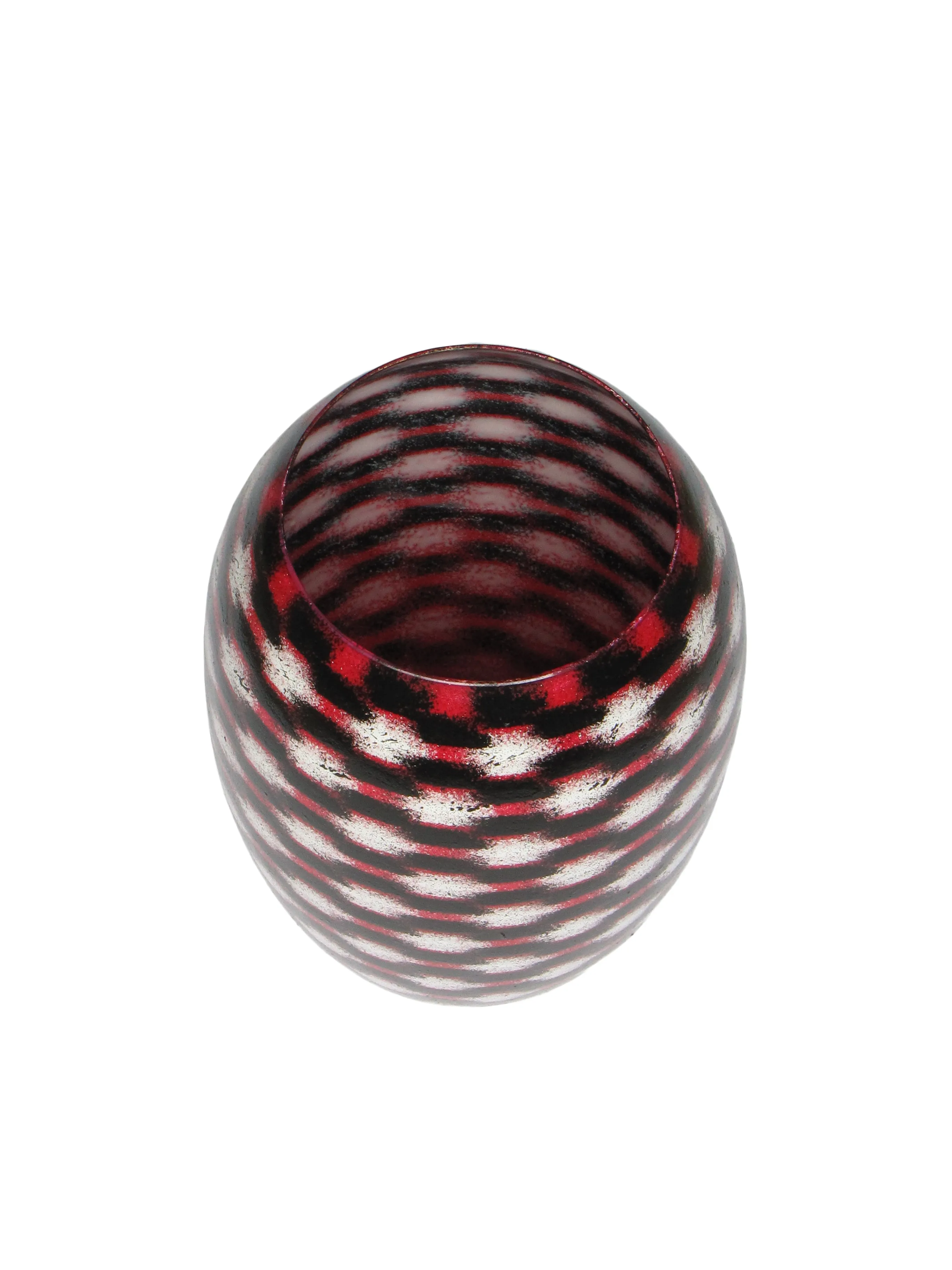 TELEPORT Barrel MED, Red & Black-White, 18 cm / 7,1”