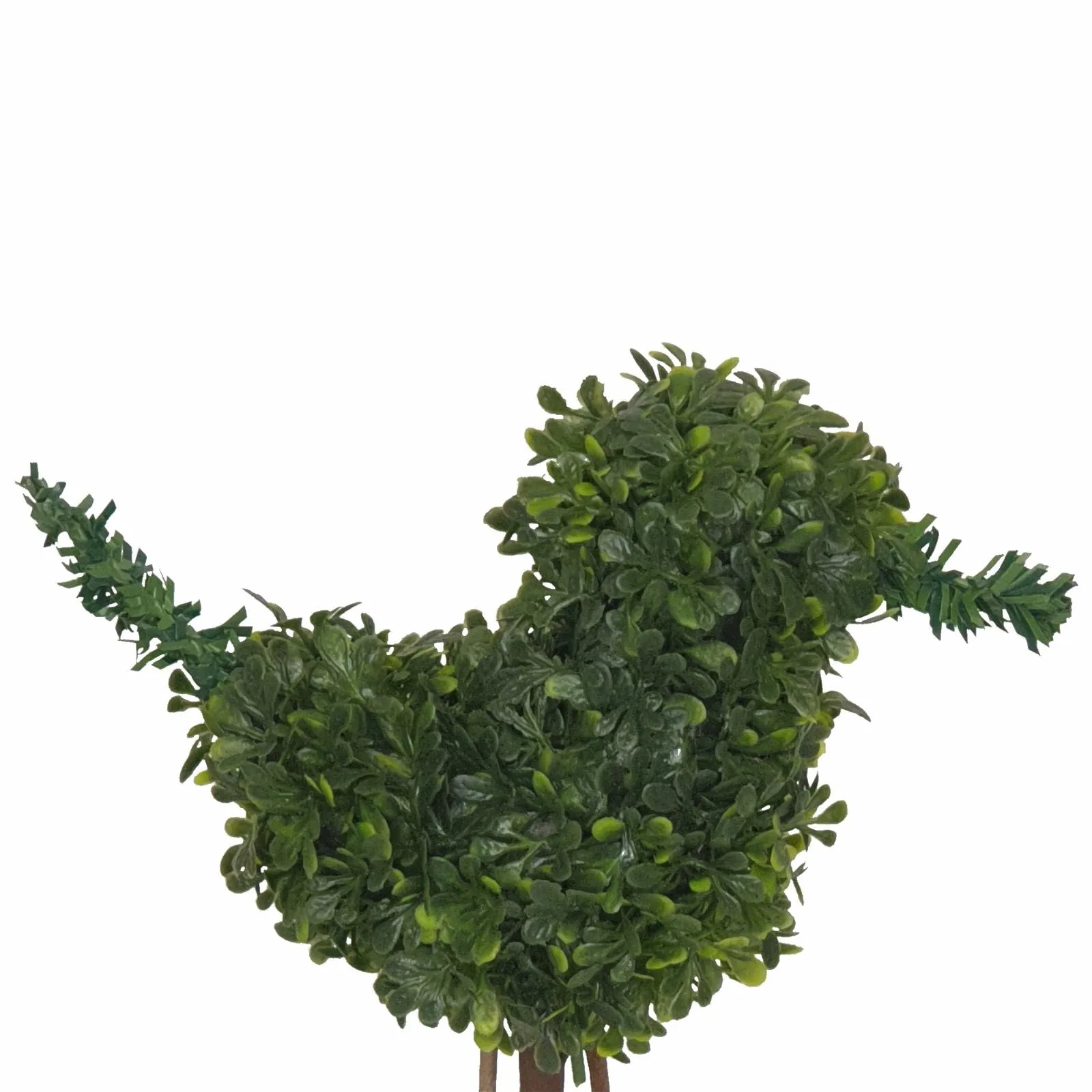 Topiary Duck 21cm Artificial Plant In Terracotta-Look Pot by Criterion