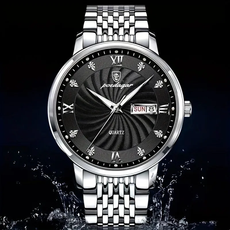 Trendy Waterproof Wrist Watch Ideal Luxury Gift for Men