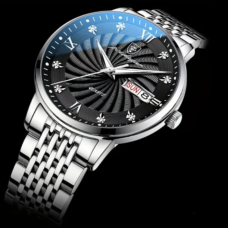 Trendy Waterproof Wrist Watch Ideal Luxury Gift for Men