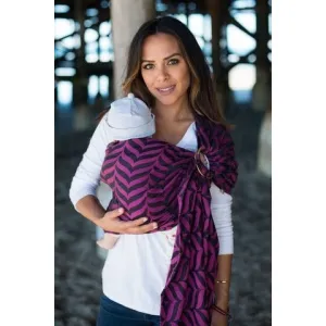 Tula Ring Sling - Migaloo Raspberry - Wrap Conversion