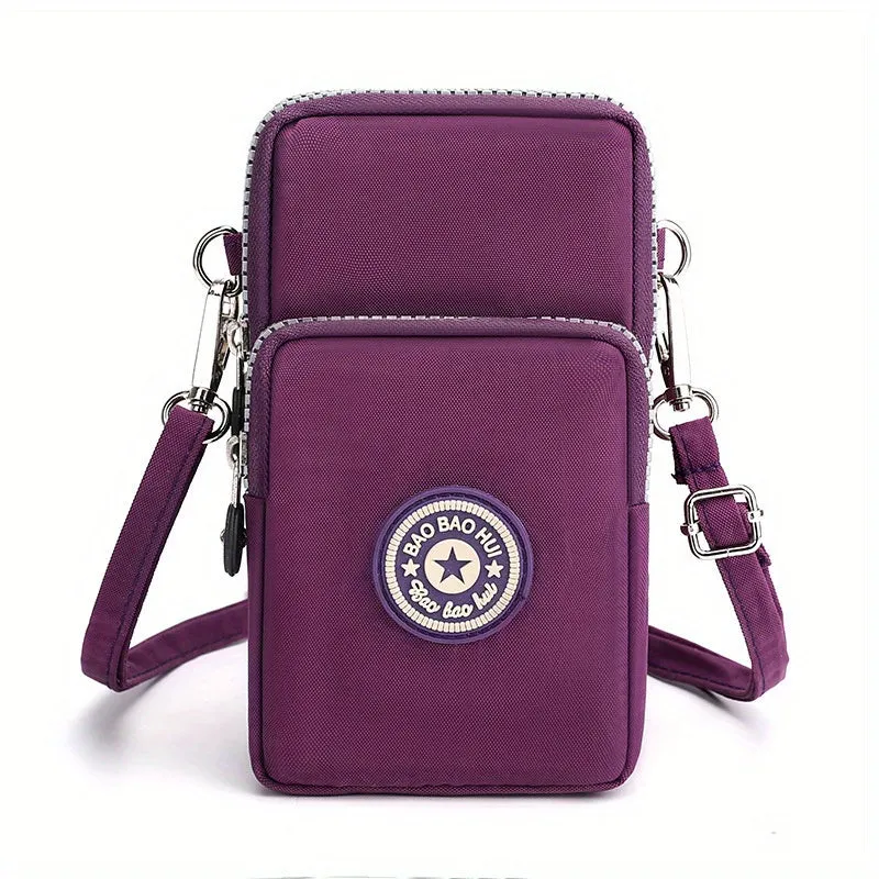 Versatile Sport Wallet and Bag Combo with Retro Keychain