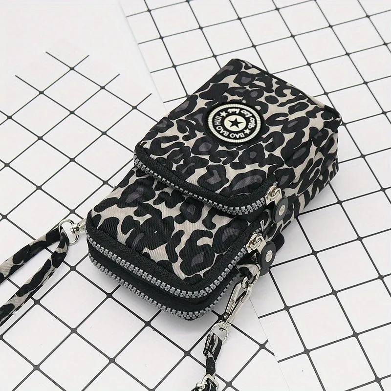 Versatile Sport Wallet and Bag Combo with Retro Keychain