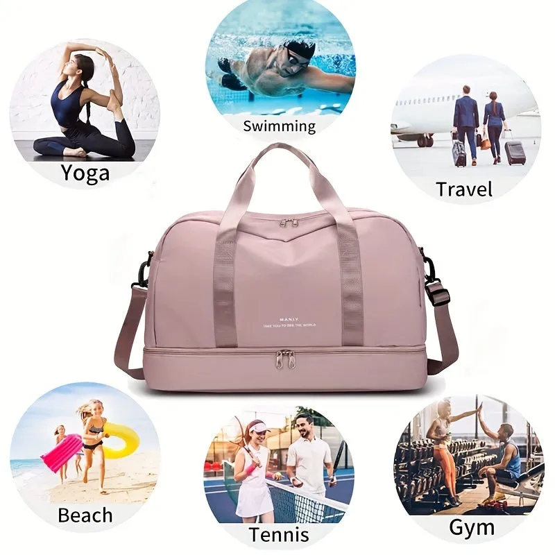 Versatile Travel Bag Set for Women One Shoulder Weekend Adventure