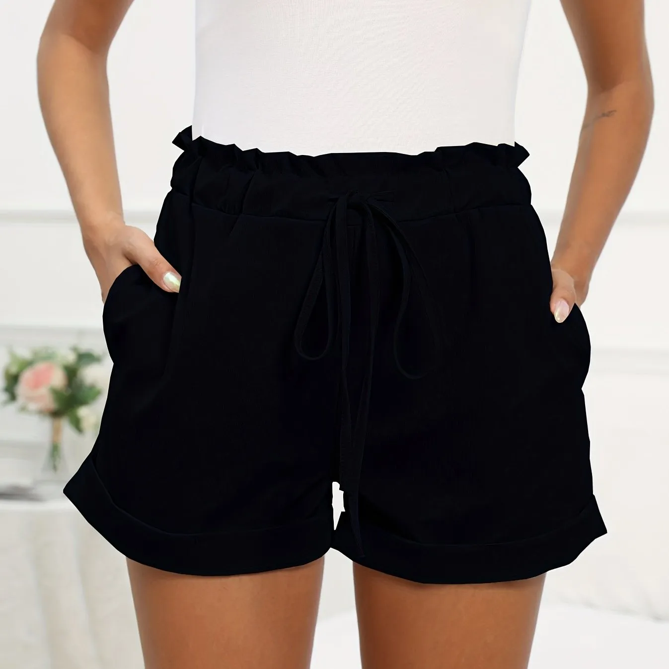 Versatile Womens Drawstring Shorts for Comfort and Style