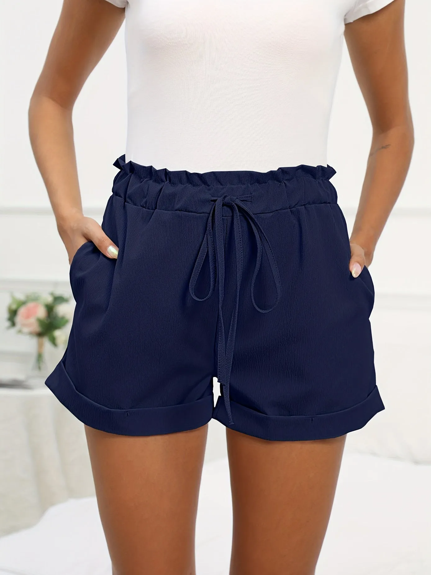 Versatile Womens Drawstring Shorts for Comfort and Style