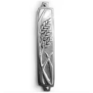 Wheat Mezuzah by Emily Rosenfeld Judaica