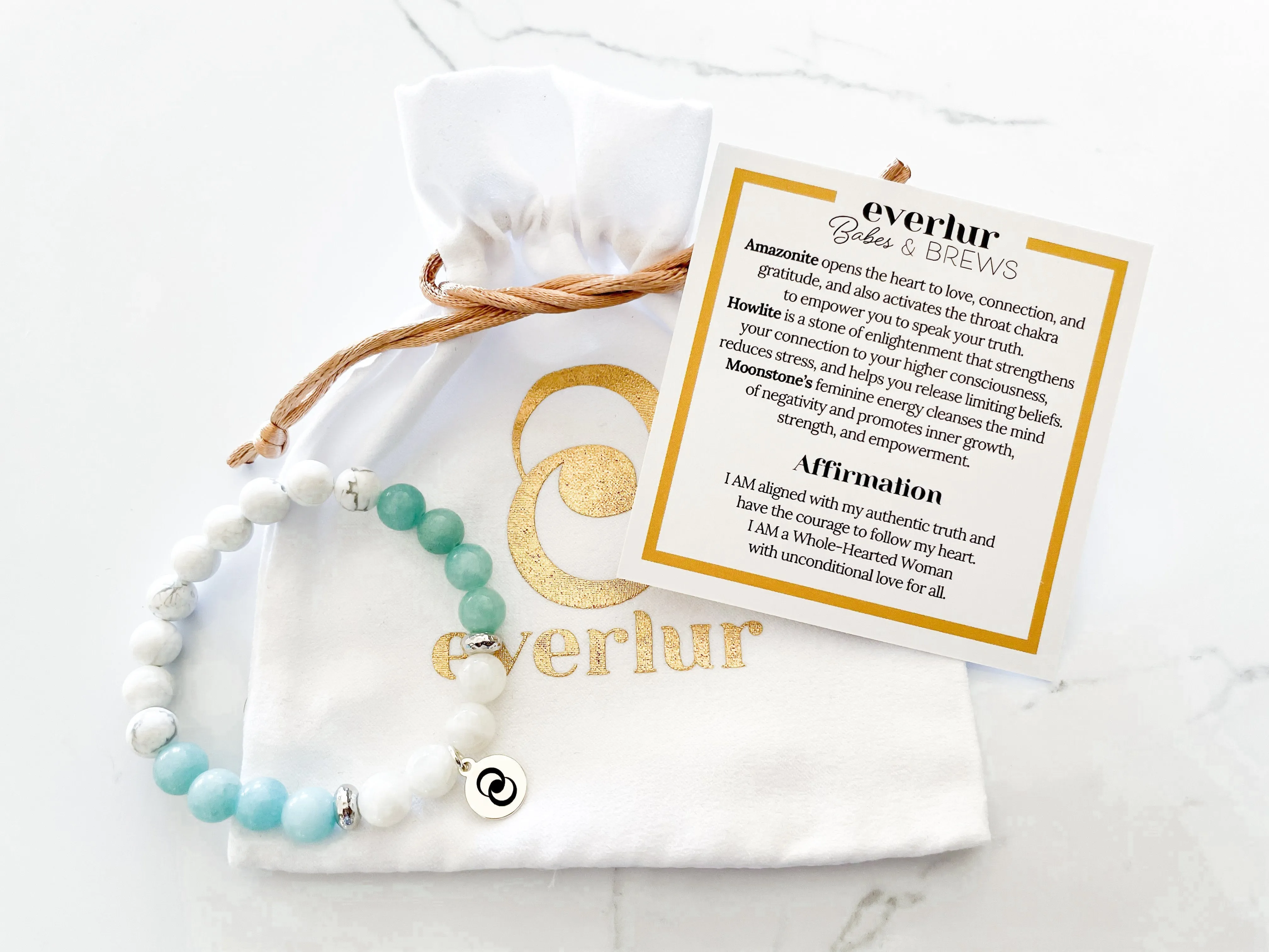 Whole-Hearted Community Crystal Bracelet