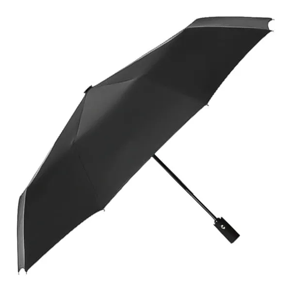 Wine Red & Black 2 Color Umbrella