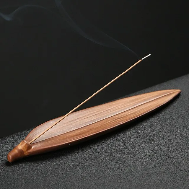 Wooden Zen Incense Holder